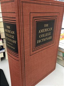 Livro The American College Dictionary Autor Barnhart, C. L. [usado]