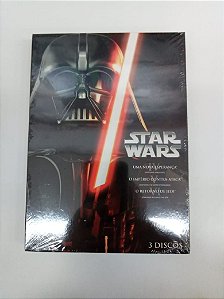 Dvd Star Wars Trilogia - Uma Nova Esperaça, o Império Contra-ataca , o Rfetorno de Jedi Editora Luke Skywalker [novo]