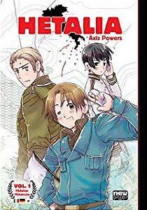 Gibi Hetalia - Axis Powers Nº 01 Autor Hidekaz Himaruya [usado]