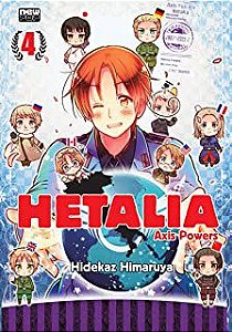 Gibi Hetalia- Axis Powers Nº 4 Autor Hidekaz Himaruya (2013) [usado]