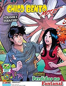 Gibi Chico Bento Moço Nº 10 Autor Perigos e Desafios! a Surpreendente Conclusão de Perdidos no Pantanal (2014) [usado]