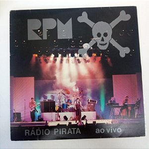 Disco de Vinil Rpm - Rádio Pirata ao Vivo Interprete Rpm (1986) [usado]
