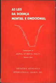 Livro as Leis da Doença Mental e Emocional( Definição, Origem, Manifestação, Prognóstico e Cura) Autor Vários Colaboradores (1989) [usado]