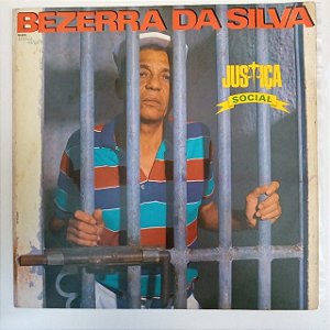 Disco de Vinil Bezerra da Silva - Justiça Social Interprete Bezerra da Silva (1987) [usado]