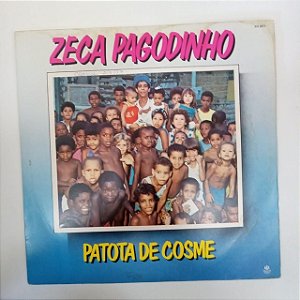Disco de Vinil Zeca Pagodinho - Patota de Costume Interprete Zeca Pagodinho (1987) [usado]