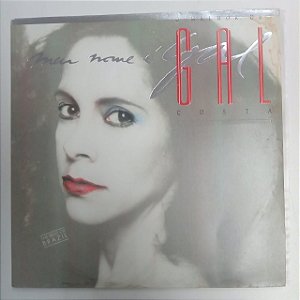 Disco de Vinil Meu Nome é Gal Costa /album com Dois Discos Interprete Gal Costa (1989) [usado]