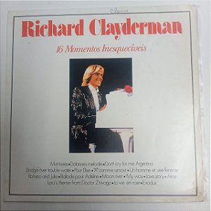 Disco de Vinil Richard Clayderman - 16 Momentos Inesquecíveis Interprete Richard Clayderman [usado]