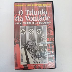 Vhs o Triunfo da Vontade o o Filme Proibibido de Leni Riefenstahl! Editor Len I Riensfenstahl [usado]