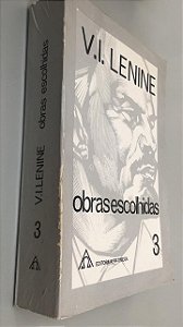 Livro Obras Escolhidas Vol. 3- em 3 Tomos Autor Lenine, V.i. (1980) [usado]