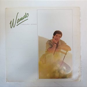 Disco de Vinil Wando - Coração Aceso Interprete Wando (1987) [usado]