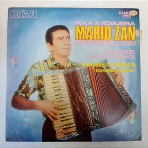 Disco de Vinil Mario Zan - Pula a Fogueira Interprete Mario Zan (1973) [usado]