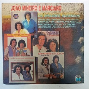 Disco de Vinil João Miniero e Marciano - os Grandes Sucessos Interprete João Mineiro e Marciano (1987) [usado]