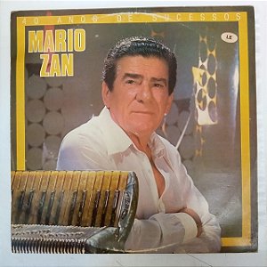 Disco de Vinil Mario Zan - 40 Anos de Sucesso Interprete Mario Zan (1985) [usado]