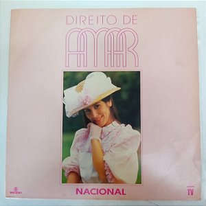 Disco de Vinil Direito de Amar - Nacional Interprete Varios (1987) [usado]