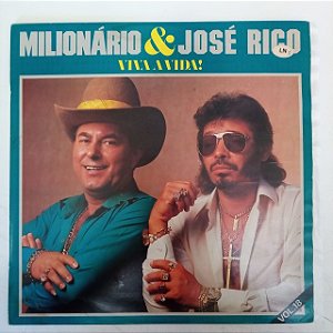 Disco de Vinil Milhonário e José Rico - Viva a Vida Vol.18 Interprete Milhonário e José Rico (1988) [usado]
