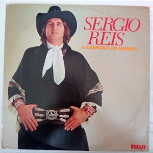 Disco de Vinil Sergio Reis - a Sanfona do Menino Interprete Sergio Reis (1982) [usado]