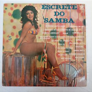 Disco de Vinil Escrete do Samba Interprete Varios (1979) [usado]