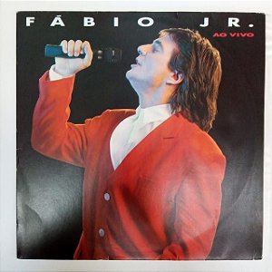 Disco de Vinil Fabio Jr. ao Vivo - 1989 Interprete Fabio Jr. (1989) [usado]