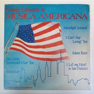 Disco de Vinil Grandes Momentos da Música Americana Interprete Varios (1989) [usado]