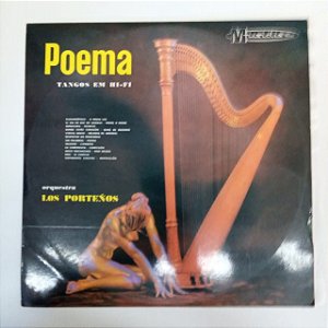 Disco de Vinil Poema - Tangos em Hi-fi Interprete Orquestra Los Portenos [usado]