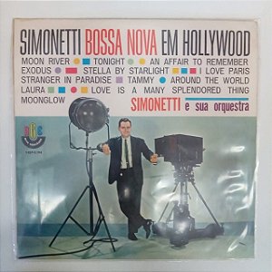 Disco de Vinil Simonetti - Bossa Nova em Hollywood Interprete Simonetti e sua Orquestra [usado]