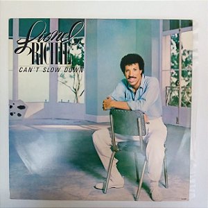Disco de Vinil Lionel Richie - Can´t Slow Down Interprete Lionel Richie (1983) [usado]