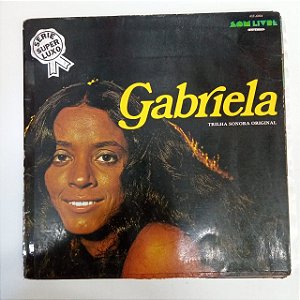 Disco de Vinil Gabriela - Trilha Sonora Olriginal Interprete Gabriela (1975) [usado]