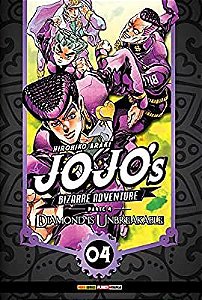 Gibi Jojo''s Nº4- Bizarre Adventure - Diamond Is Unbreakable Autor Hirohiro Araki [usado]