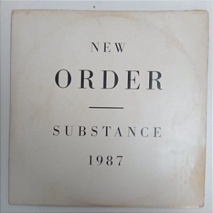 Disco de Vinil New Order - Substance Album com Dois Discos Interprete New Order (1988) [usado]
