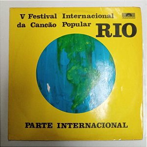 Disco de Vinil V Festival International da Canção Popular Interprete Varios (1970) [usado]