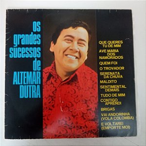 Disco de Vinil Altemar Dutra - os Grandes Sucessos de Altemar Dutra Interprete Altemar Dutra (1979) [usado]
