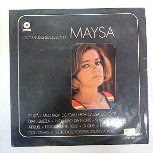Disco de Vinil Maysa - os Grandes Sucessos de Maysa Interprete Maysa (1968) [usado]