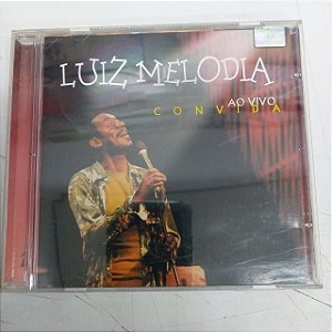Cd Luiz Melodia ao Vivo Convida Interprete Luiz Melodia (2002) [usado]