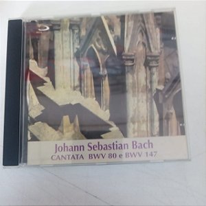 Cd Johann Sebastian Bach - Cantata Bwv 147 Interprete Camerata Antiqua de Curitiba (1995) [usado]