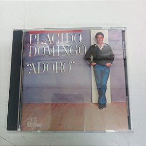 Cd Placido Domingo - Adoro Interprete Placido Domingo (1982) [usado]