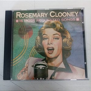 Cd Rosemary Clooney - 16 Most Requested Songs Interprete Rosemary Clooney (1989) [usado]