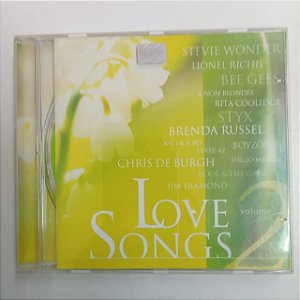 Cd Love Songs Vol2 Interprete Varios (2000) [usado]