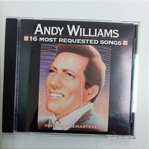 Cd Andy Willians - 16 Requested Songs Interprete Andy Willians (1986) [usado]