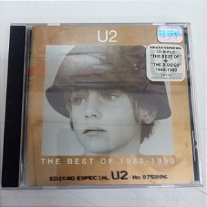 Cd U2 - The Best Of 1980-1990 Box com Dois Cds Interprete U2 (1998) [usado]