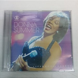 Cd Donna Summer - Live e Moreen Cores Interprete Donna Summer (1999) [usado]