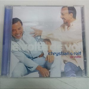 Cd Christian e Ralf - de Volta Interprete Christian e Ralf (1992) [usado]