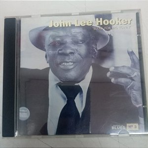 Cd John Lee Hooker - Blues For Big Town Interprete John Lee Hooker [usado]