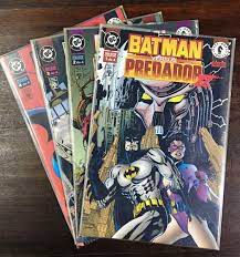 Gibi Batman Versus Predador Ii 1 de 4- 4 Edições Autor Batman Versus Predador 1 de 4- 4 Edições [usado]