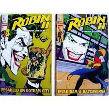 Gibi Robin Ii o Coringa Esta Solto! Mini Serie em 2 Edições Nº 1 ao 2 Autor Pesadelo em Gotham City/invadiram a Batcaverna! (1992) [usado]