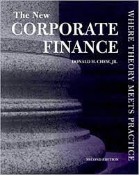 Livro The New Corporate Finance- Where Theory Meets Practice Autor Júnior, Donald H. Chew (1998) [usado]