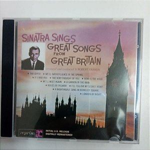 Cd Sinatra Sings Great Songs From Great Britain Interprete Sinatra e Convidados (1993) [usado]