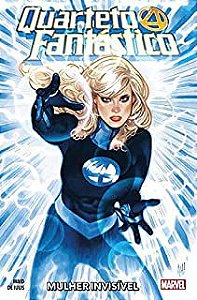 Gibi Quarteto Fantástico: Mulher Invisível Autor Waid/ de Iulis (2020) [usado]