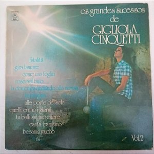 Disco de Vinil Gigliola Cinquetti Vol.2 - os Grandes Sucessos de Gigliola Cinquetti Interprete Gigliola Cinquetti (1977) [usado]