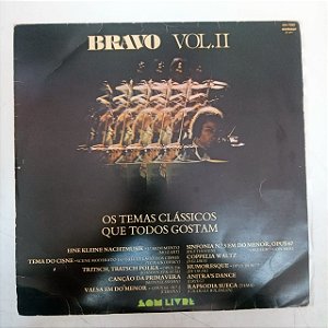 Disco de Vinil Bravo Vol.2 - os Temas Clássicos Qaue Todos Gostam Interprete Varios (1977) [usado]