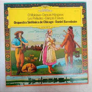 Disco de Vinil o Moldava . Danças Hungaras / Les Preludes .danças Eslavas Interprete Varios (1979) [usado]